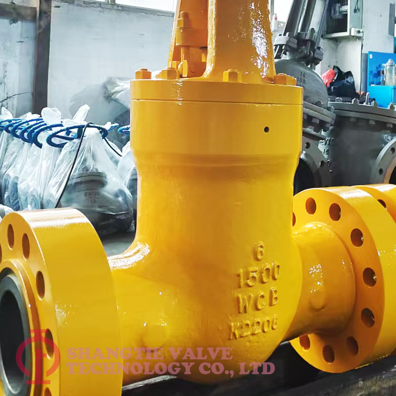 API Standard Cast Steel Pressure Sealed Gate Valve detail 2