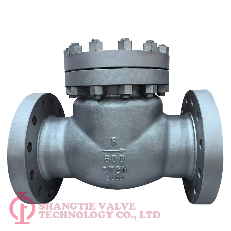 API BS1868 600LB 8inch CF3M Industrial Stainless Steel Check Valve detail 1