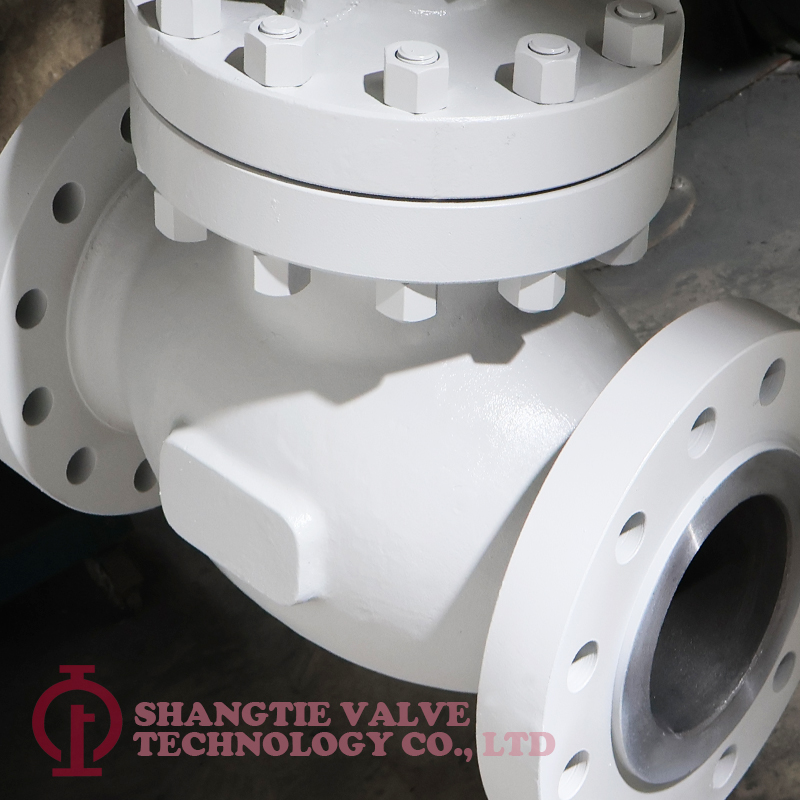 Bevel Gear Operated API 600 Cast Steel A216 WCB Rising Stem OS Y Flanged Globe Valve detail 2