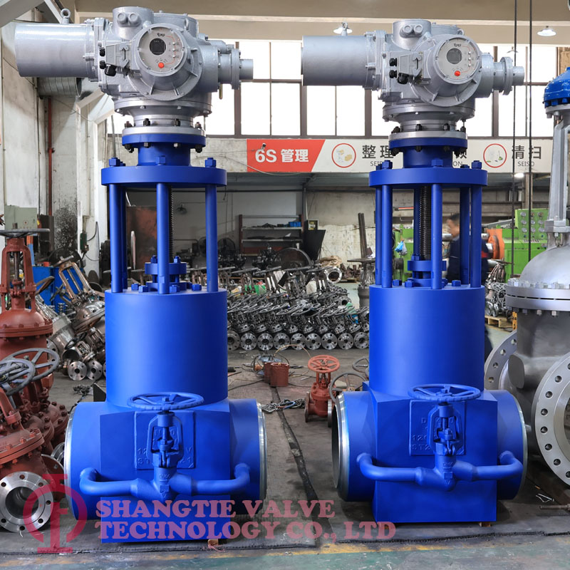 Electrical Free Forged High Temperature High Pressure Power Station Gate Valve detail 4