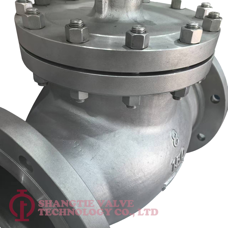 API BS1868 600LB 8inch CF3M Industrial Stainless Steel Check Valve detail 4