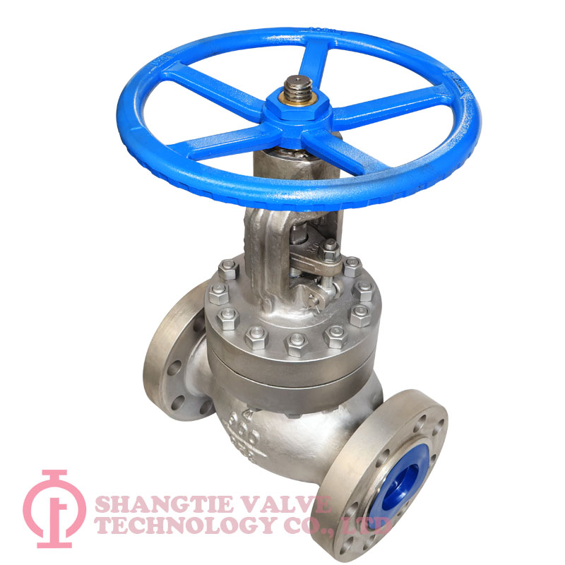 API High Pressure RTJ Flanged Stainless Steel CF8 Globe Valve detail 1