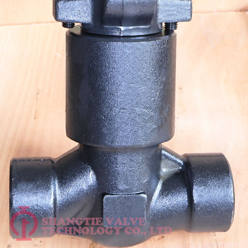 Pressure Sealed Forged Steel Globe Valve detail 1