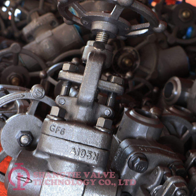 DIN Standard But-welded End A105N Forged Steel Globe Valve detail 4