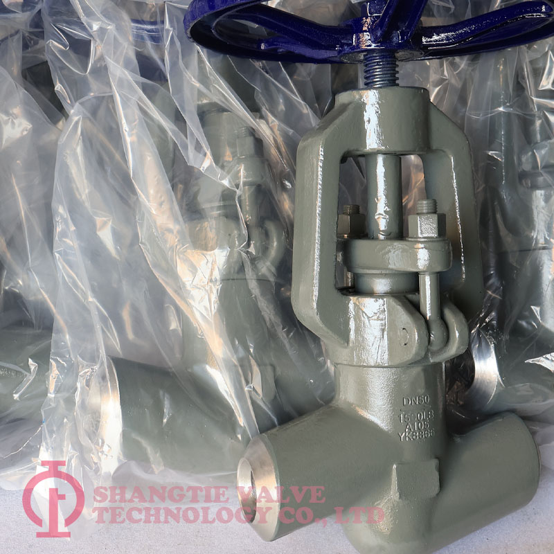 Industry 1 inches 1500LB A105 Power Station Globe Valve detail 4