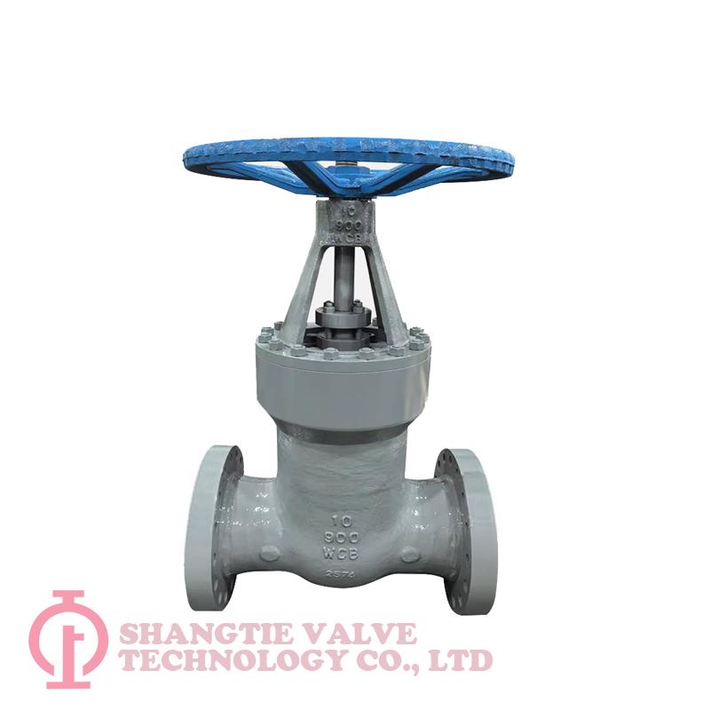 API 600 900LB 10inch RF Carbon Steel WCB Pressure Seal Gate Valve detail 1