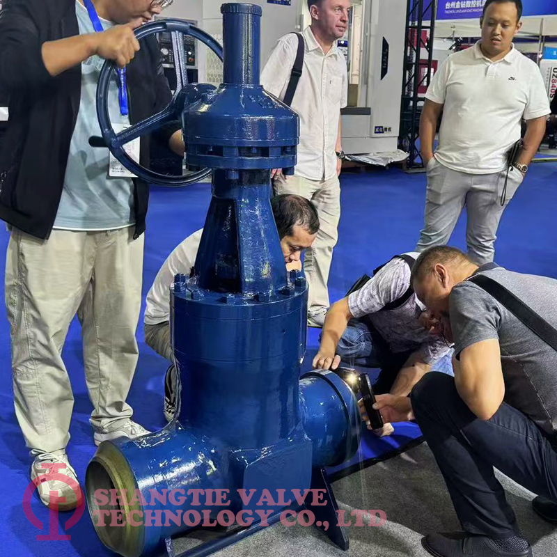 API Standard Cast Steel Pressure Sealed Gate Valve detail 3