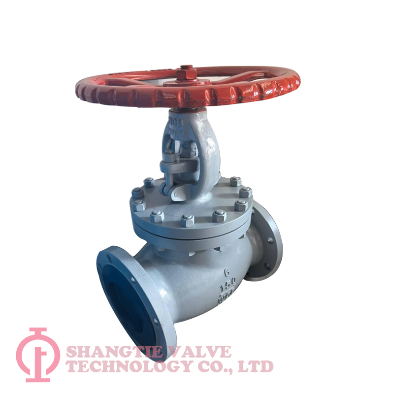 Industry 6 inches 150LB Cast Steel BS1873 RF Flange Globe Valve detail 3