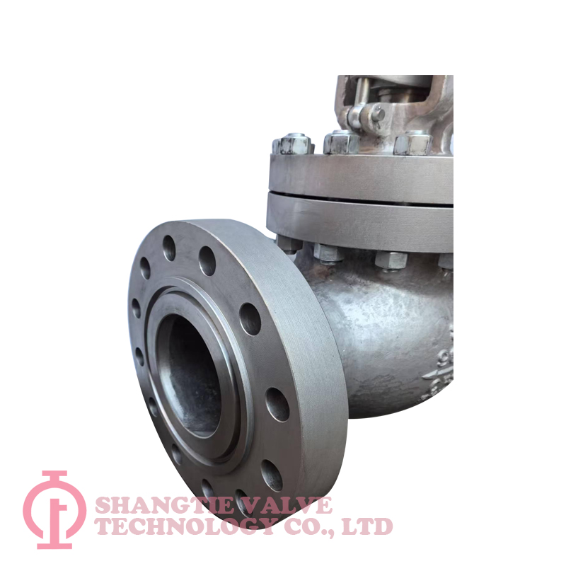 API BS1873 Stainless Steel CF8 Flange Globe Valve detail 1
