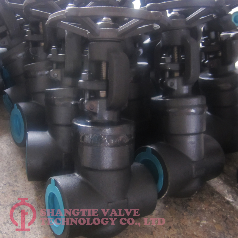 Welded Bonnet Forged Steel Gate Valve detail 1