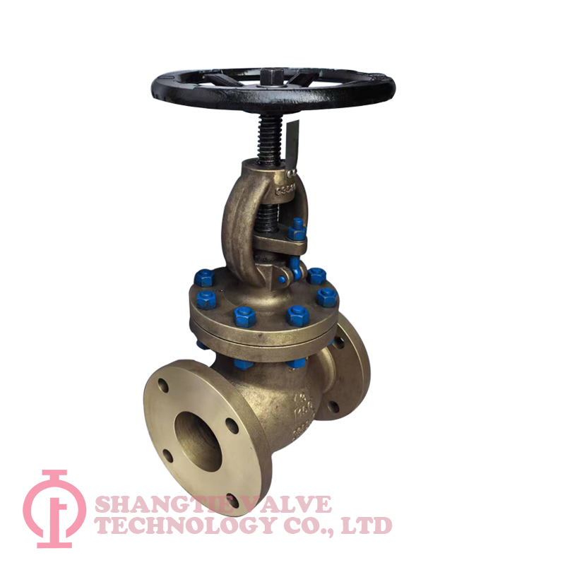 Aluminum Bronze C95800 API Globe Valve with Position Indicator detail 1